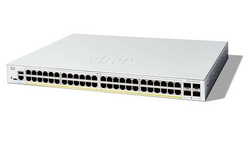 C1300-48FP-4G Cisco Catalyst 1300 Switch, 48 Ports PoE+, 1G Uplinks, 740w (Refurb)