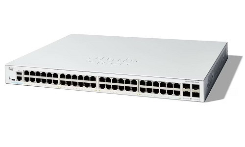 C1300-48T-4X Cisco Catalyst 1300 Switch, 48 Port Data, 4x10G SFP+ Uplinks (Refurb)