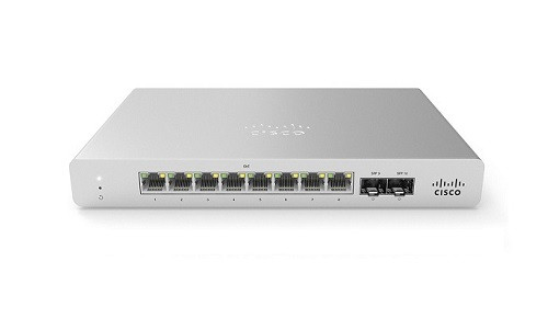 MS120-8LP-HW Cisco Meraki MS120 Compact Access Switch, 8 Ports PoE, 67w, 1Gbe Fixed Uplinks (New)
