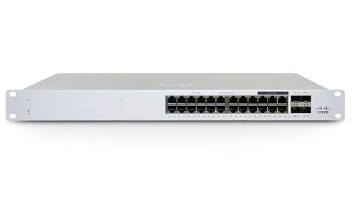 MS130-24P-HW Cisco Meraki MS130 Access Switch, 24 Ports PoE+, 370w, 1GbE Fixed Uplinks - License Required (New)
