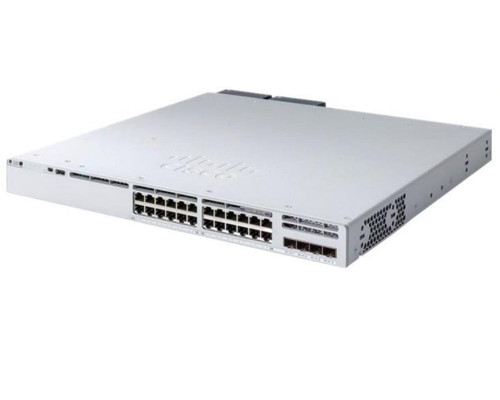 C9300L-24P-4X-M Cisco Catalyst Meraki 9300L Switch 24 Port PoE+, 4x10G SFP+ Fixed Uplink, Advanced or Enterprise (New)
