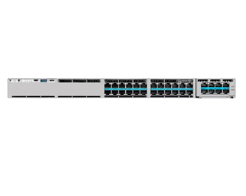 C9300X-24HX-M Cisco Catalyst Meaki 9300X Switch 24 Port mGig UPoE+, Advance or Enterprise (Refurb)