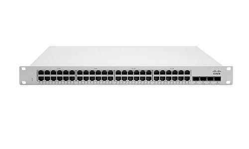 MS225-48LP-HW Cisco Meraki MS225 Stackable Access Switch, 48 Ports PoE+, 370w, 10GbE Fixed Uplinks - License Required (Refurb)
