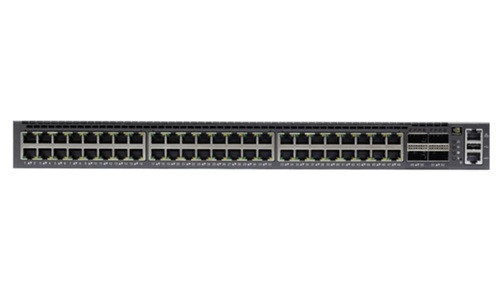 MSN2201-CB2RC Nvidia MSN2201 Spectrum Based Open Ethernet Switch, 1GBase-T/100GbE, 1U, Cumulus Linux, 48xRJ45/4xQSFP28 Port, 2xAC PSU, C2P Airflow (New)