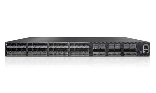 MSN3420-CB2R Nvidia MSN3420 Spectrum-2 Based Open Ethernet Switch, 25GbE/100GbE, 1U, Onyx, 48xSFP28/12xQSFP28 Port, 2xAC PSU, C2P Airflow (Refurb)