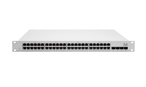 MS250-48FP-HW Cisco Meraki MS250 Stackable Access Switch, 48 Ports PoE+, 740w, 10GbE Fixed Uplinks - License Required (Refurb)