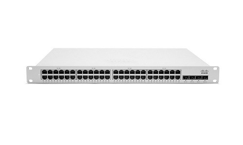 MS350-48FP-HW Cisco Meraki MS350 Stackable Access Switch, 48 Ports PoE+, 740w, 10GbE Fixed Uplinks - License Required (Refurb)