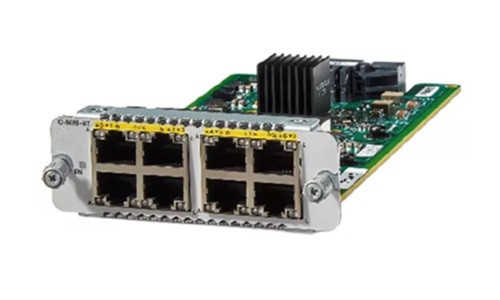 C-NIM-8T Cisco Catalyst 8000 Gigabit Ethernet LAN/WAN Network Interface Module, MACsec, 8x 1 Gbps Port (Refurb)