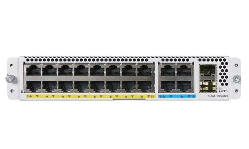 C-SM-16P4M2X Cisco Catalyst 8000 SM-Based Switch Module, 22 Port (New)