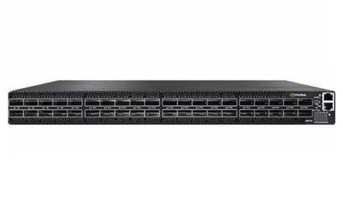 MQM9701-NS2R Nvidia QM9701 Quantum-2 Based NDR InfiniBand DGX Switch, 64 Port NDR, DC PSU, C2P Airflow, Managed (New)