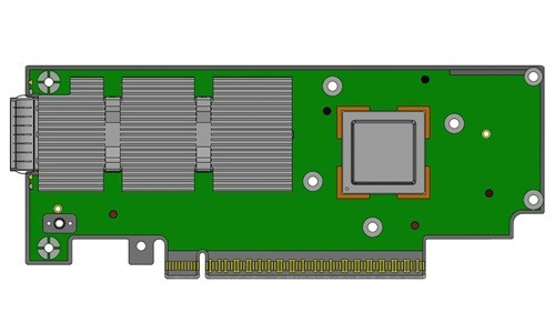 MCX75310AAS-HEAT NVIDIA ConnectX-7 PCIe x16 Stand-Up Adapter Cards 200GbE, HHHL, Secure Boot (New)