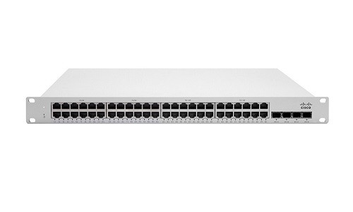 MS225-48FP-HW Cisco Meraki MS225 Stackable Access Switch, 48 Ports PoE+, 740w, 10GbE Fixed Uplinks - License Required (New)