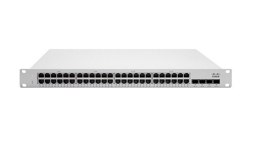 MS250-48LP-HW Cisco Meraki MS250 Stackable Access Switch, 48 Ports PoE, 370w, 10GbE Fixed Uplinks  - License Required (New)