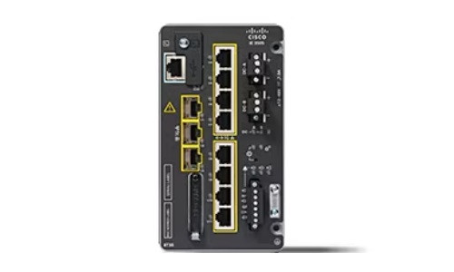 IE-3505-8P3S-A Cisco IE3500 Rugged Switch, 8 Port GE PoE/PoE+, 3xGE SFP Uplink, Network Advantage, HSR/PRP (Refurb)