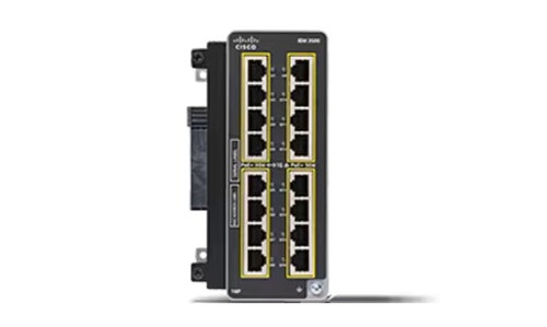 IEM-3500-16P Cisco IE3500 Expansion Module, 16 Port GE PoE/PoE+ Copper (Refurb)