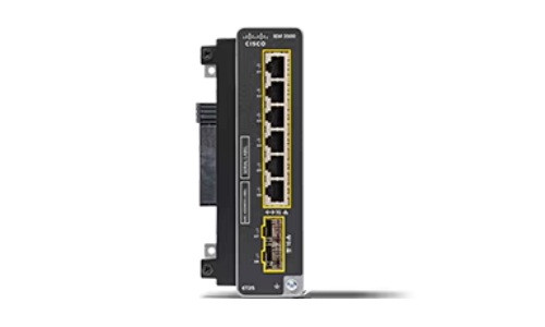 IEM-3500-6T2S Cisco IE3500 Expansion Module, 6 Port GE Copper + 2 GE SFP (Refurb)
