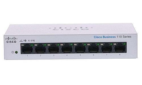 CBS110-8T-D-NA Cisco Business 110 Unmanaged Switch, 8 Port (New)