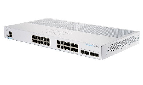 CBS250-24T-4X-NA Cisco Business 250 Smart Switch, 24 Port w/10Gb SFP+ Uplink (Refurb)