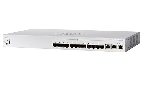 CBS350-12XS-NA Cisco Business 350 Managed Switch, 10 10Gb SFP+ Port, w/10Gb Combo Uplink (Refurb)