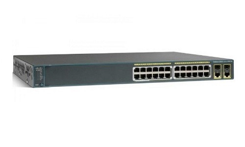 WS-C2960+24LC-S Cisco Catalyst 2960-Plus Network Switch (New)
