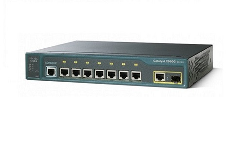 WS-C2960G-8TC-L Cisco Catalyst 2960G Network Switch (Refurb)