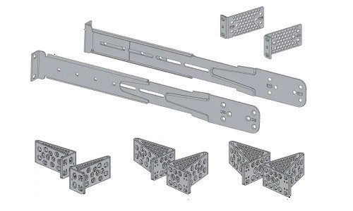 4PT-KIT-T2 Cisco Four Point Rack Mount Kit For Catalyst Switches (New)