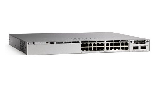 C9200L-24P-4G-A Cisco Catalyst 9200L Switch 24 Port PoE+, 4x1G Fixed Uplinks, Network Advantage (Refurb)