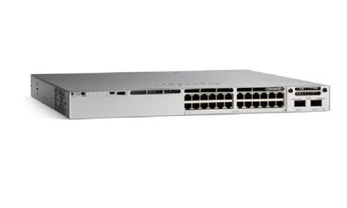 C9300L-24P-4G-E Cisco Catalyst 9300L Switch, Network Essentials, 24 Gigabit PoE+ with 4 1Gig SFP Uplink Ports (New)