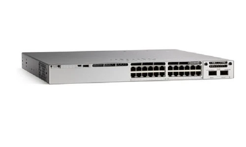 C9300L-24T-4X-A Cisco Catalyst 9300L Switch 24 Port Data, 4x10G Fixed Uplink, Network Advantage (Refurb)