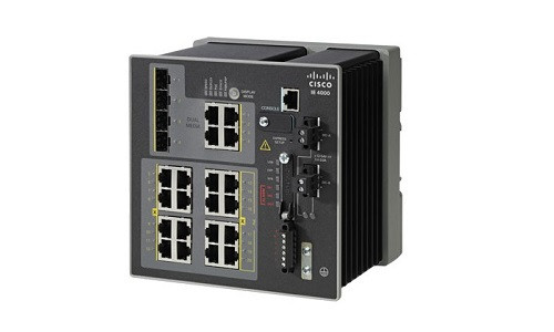 IE-4000-4GS8GP4G-E Cisco IE 4000 Switch, 4 GE SFP/8 GE PoE+/4 GE Combo Uplink Ports (Refurb)