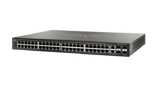 SF300-48PP-K9-NA Cisco Small Business SF300-48PP Managed Switch, 48 Port 10/100 w/Gig Uplinks, 375w PoE (New)