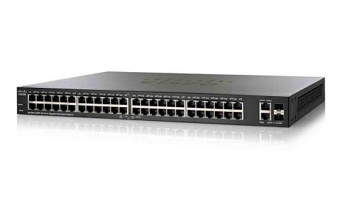 SG220-50-K9-NA Cisco SG220-50 Small Business Smart Switch, 48 Gigabit/2 Combo Mini GBIC Ports (New)