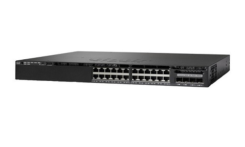 WS-C3650-24PD-E Cisco Catalyst 3650 Network Switch (New)