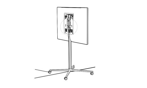 CS-ROOM55-WBK Cisco Webex Room 55 Wheel Base Kit (New)