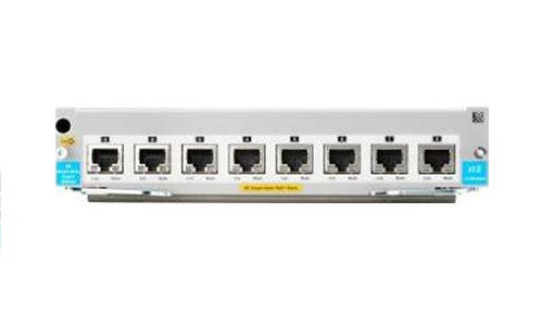 J9995A HPE Aruba 5400R 10GBase-T PoE+ MACsec v3 zl2 Expansion Module, 8-port (Refurb)
