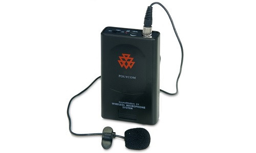 2200-00699-002 Poly SoundStation Wireless Lapel Microphone, 203.400MHz (Refurb)