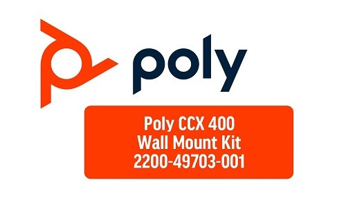 2200-49703-001 Poly CCX 400 Phone Wallmount Kit (New)