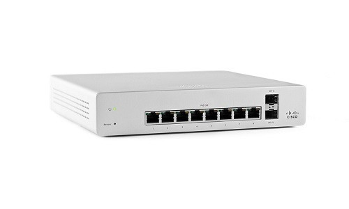 MS220-8-HW Cisco Meraki MS220 Compact Access Switch, 8 Ports, 1GbE Uplinks - License Required (Refurb)