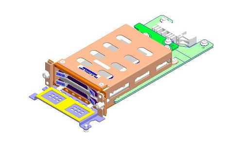 NIM-SSD Cisco NIM Carrier Card for SSD Drives (Refurb)