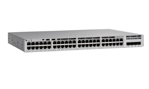 C9200L-48PL-4X-E Cisco Catalyst 9200L Switch, 48 Ports Partial PoE+, 4 10G Fixed Uplinks, Network Essentials (Refurb)