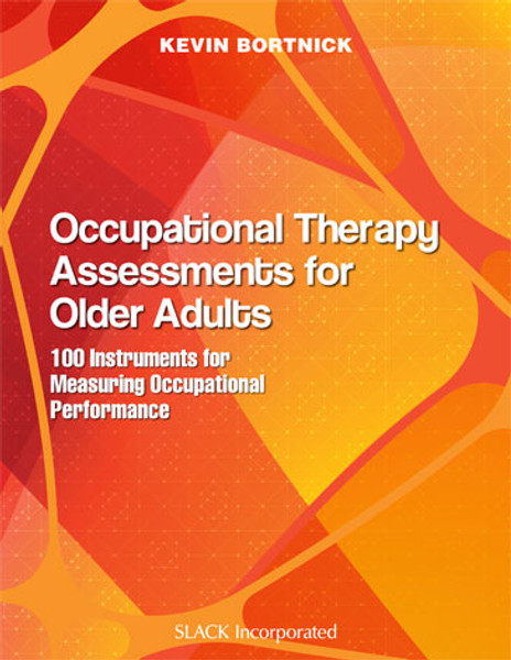 Orange and yellow cover for Occupational Therapy Assessments for Older Adults