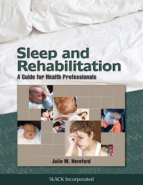 Cover for Sleep and Rehabilitation with picture of bed and people sleeping