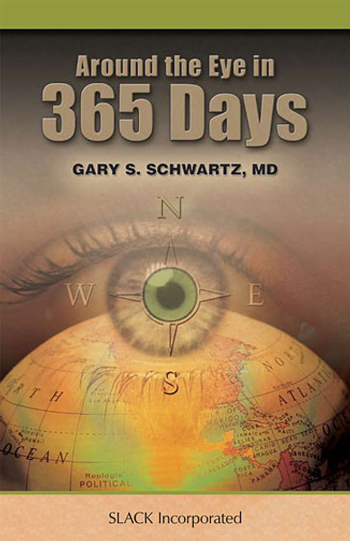 Brown cover of Around the Eye in 365 Days eye image