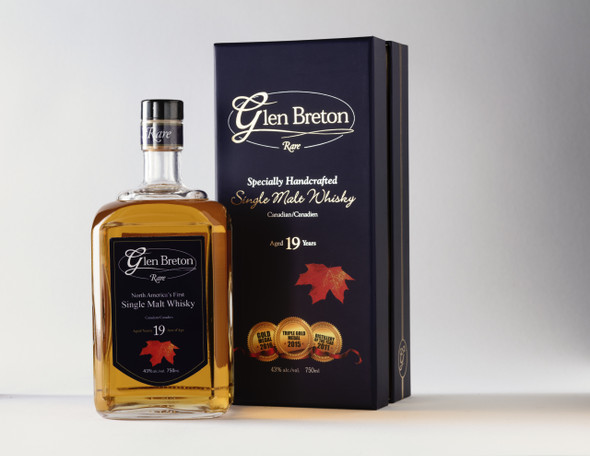 Glen Breton Rare 19 year old single malt whisky