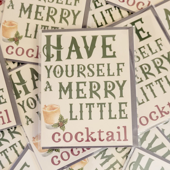 Whisky/spirits related holiday card