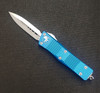 Microtech Troodon D/E Stonewash Blue 138-10BL