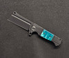 ADV Mini Cleaver Blk/Teal