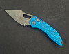 Microtech Stitch S/E Apoc Blue 169-10APBL