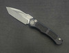Heretic Wraith V4 Auto Tanto Battleworn Blk H100-5A