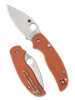 Spyderco Sage 6 Burnt Orange G10 Rex 121 C123GPBOR
